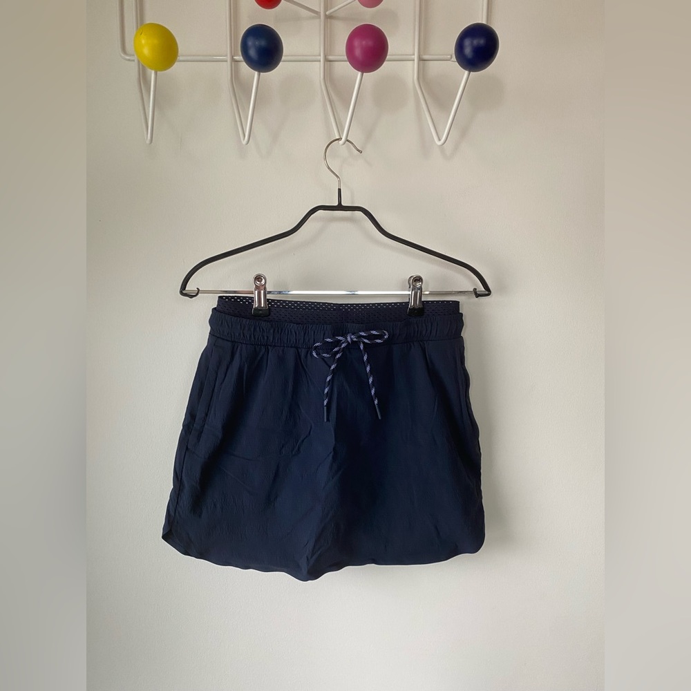 Athleta Navy Blue Women’s Skort with Drawstring